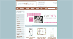 Desktop Screenshot of papersyoulove.com